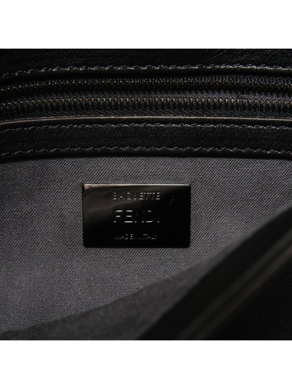 ★SOLD★ Fendi Shoulder Bag Leather Mamma Bucket - Picture 9 of 10